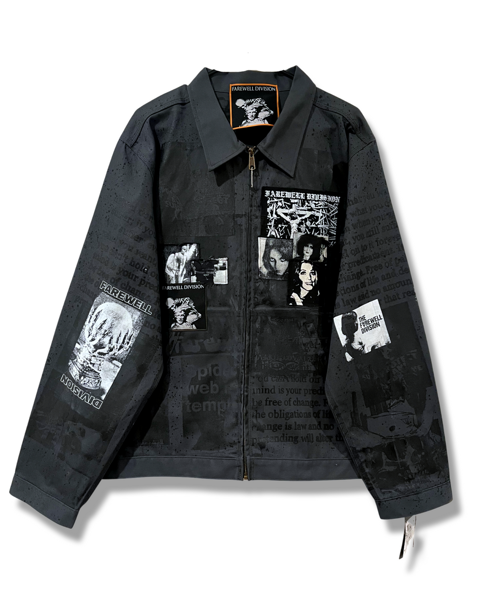 1/1 TOUR JACKET; CHARCOAL DICKIES SHOP COAT. – THE FAREWELL DIVISION