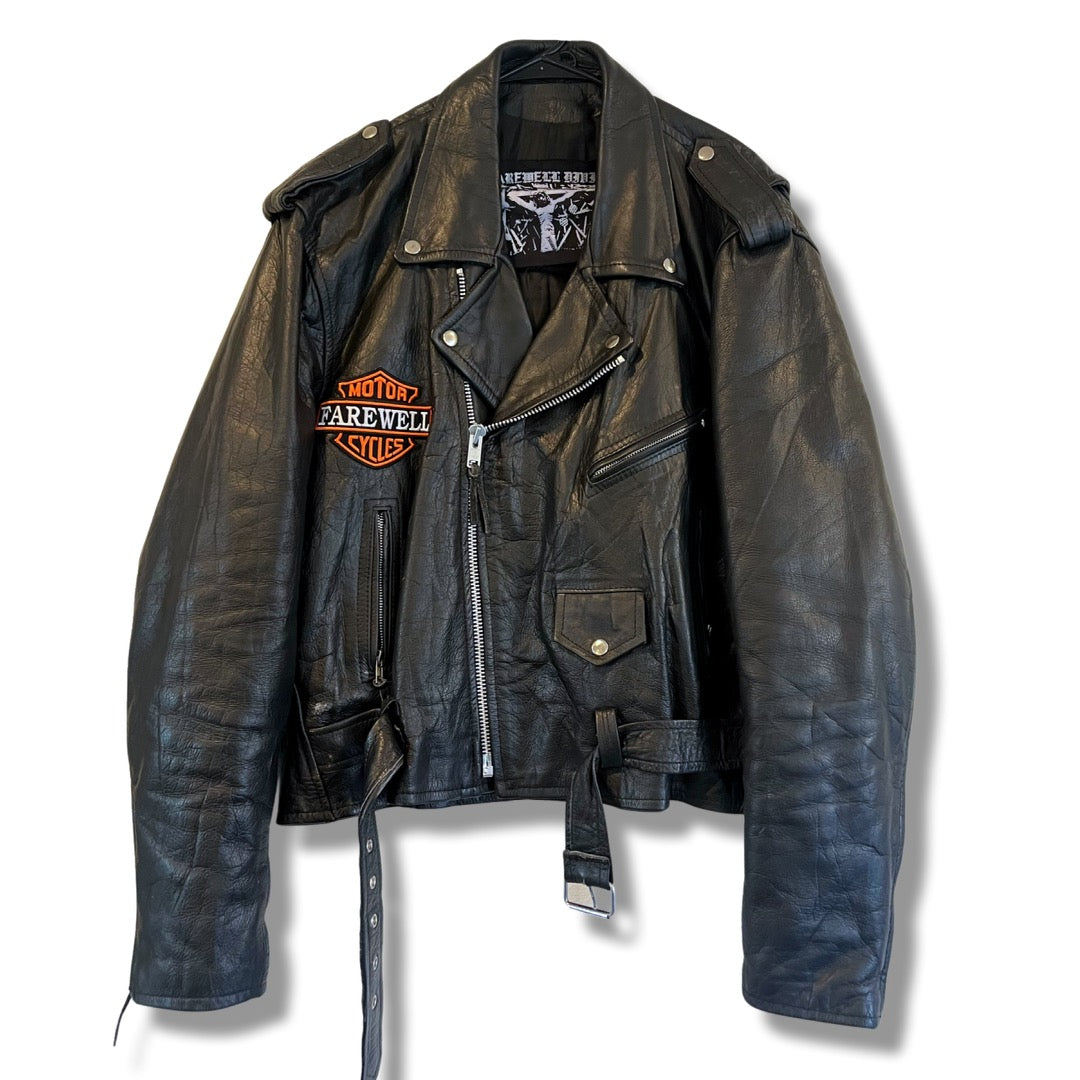 Black All Over Crosses Jacket – URock Couture