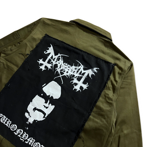 SHADOWED PATCHED SHOP JACKET