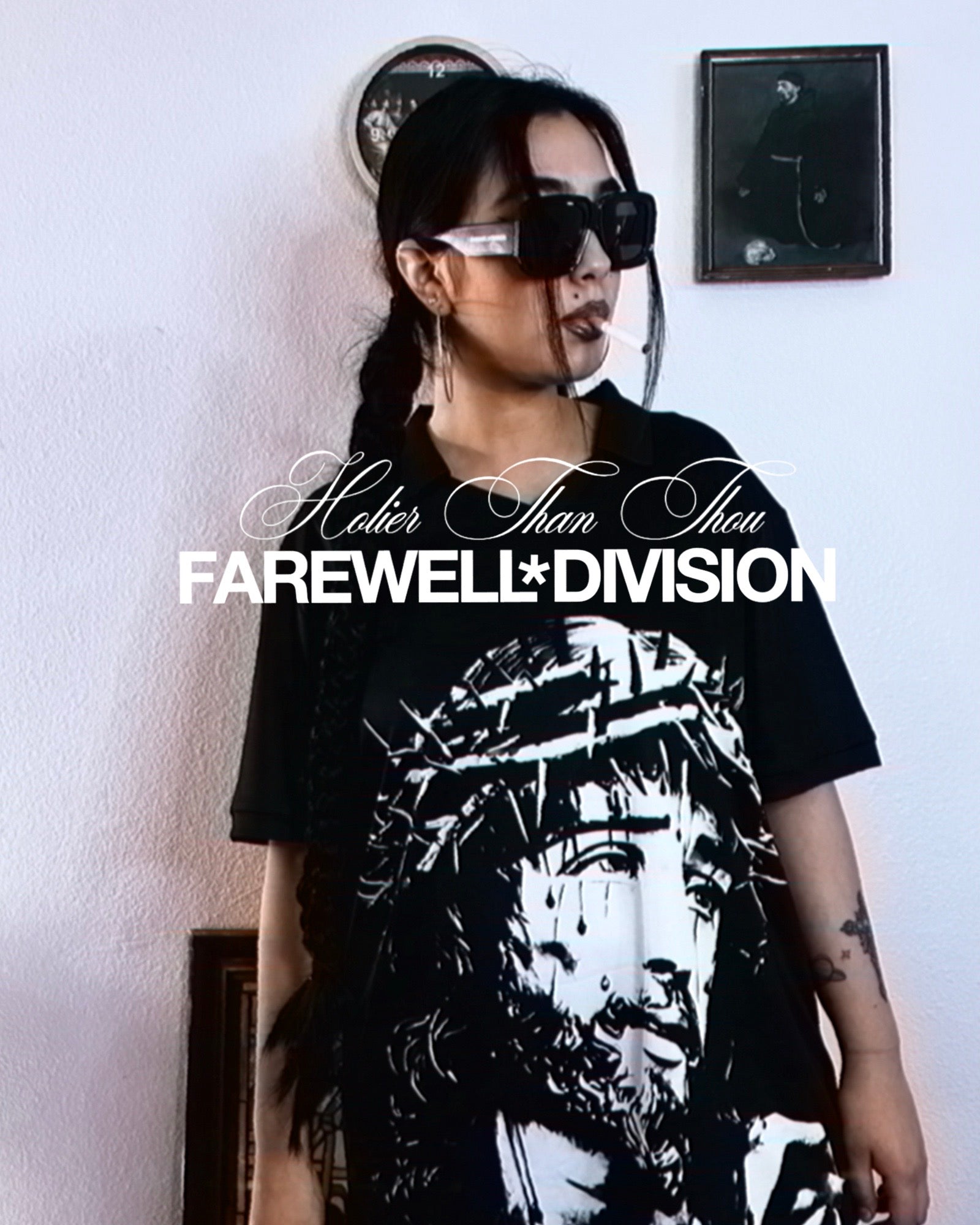 "STIGMATA" OVERSIZED FUTBOL JERSEY