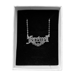 "LUGOSI" STERLING SILVER CHAIN