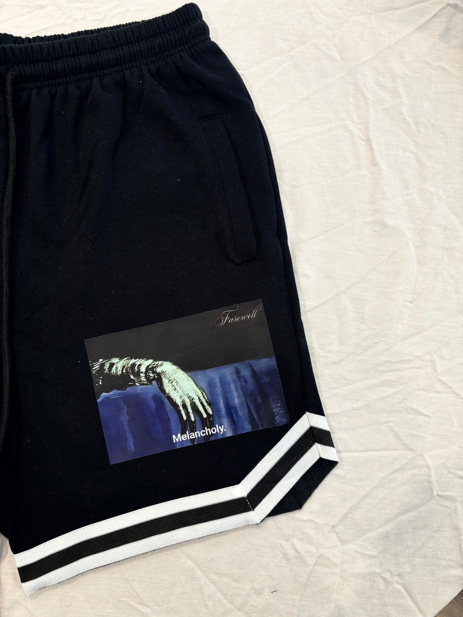 OVERSIZED COTTON LOGO SHORTS 2OF2 (ONE SIZE)