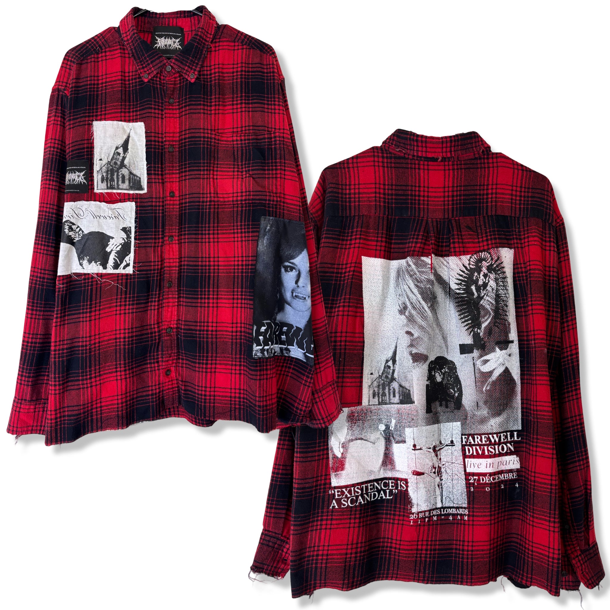 0.011425 PATCHWORK FLANNEL #3 (OVERSIZED) 1OF1