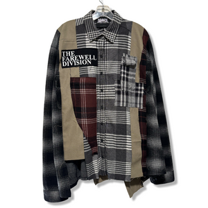5CUT SCRAP FLANNEL 1OF1 (OVERSIZED)