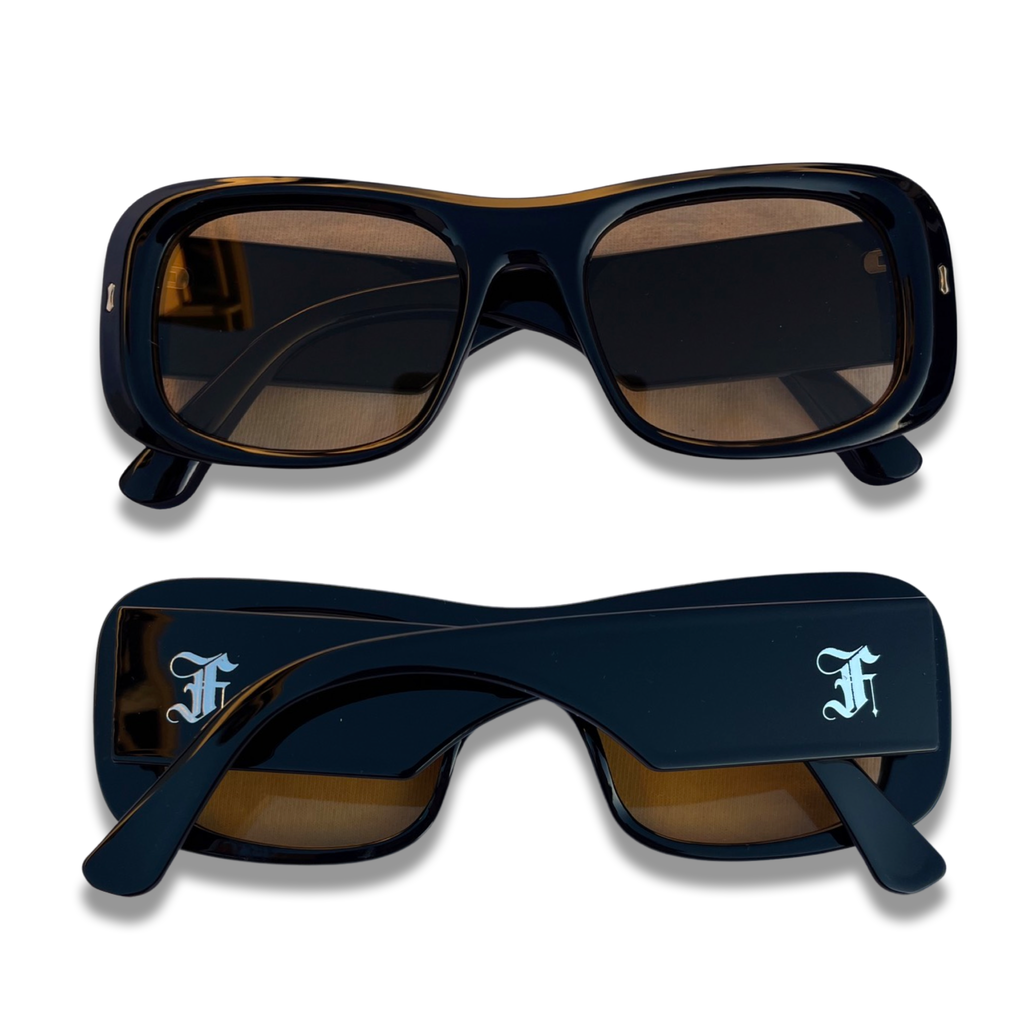 "GLOOM STREAMLINE V.3" SUNGLASSES BLK/CANARY (LAST PAIR)