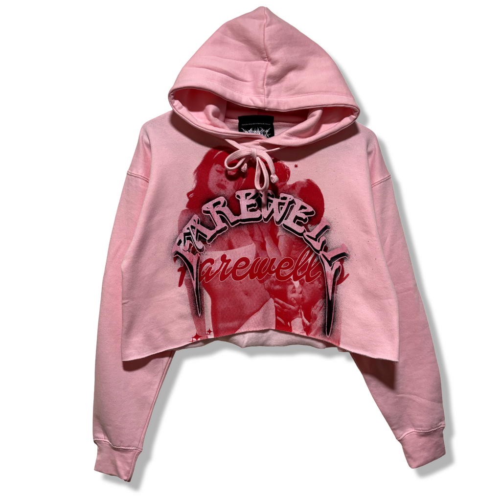 TUNNEL OF LOVE CROPPED HOODIE (Only 2 Per Size Made)