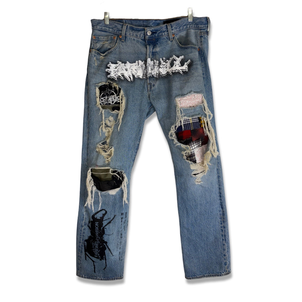 501 GRUNGE DENIM (36)