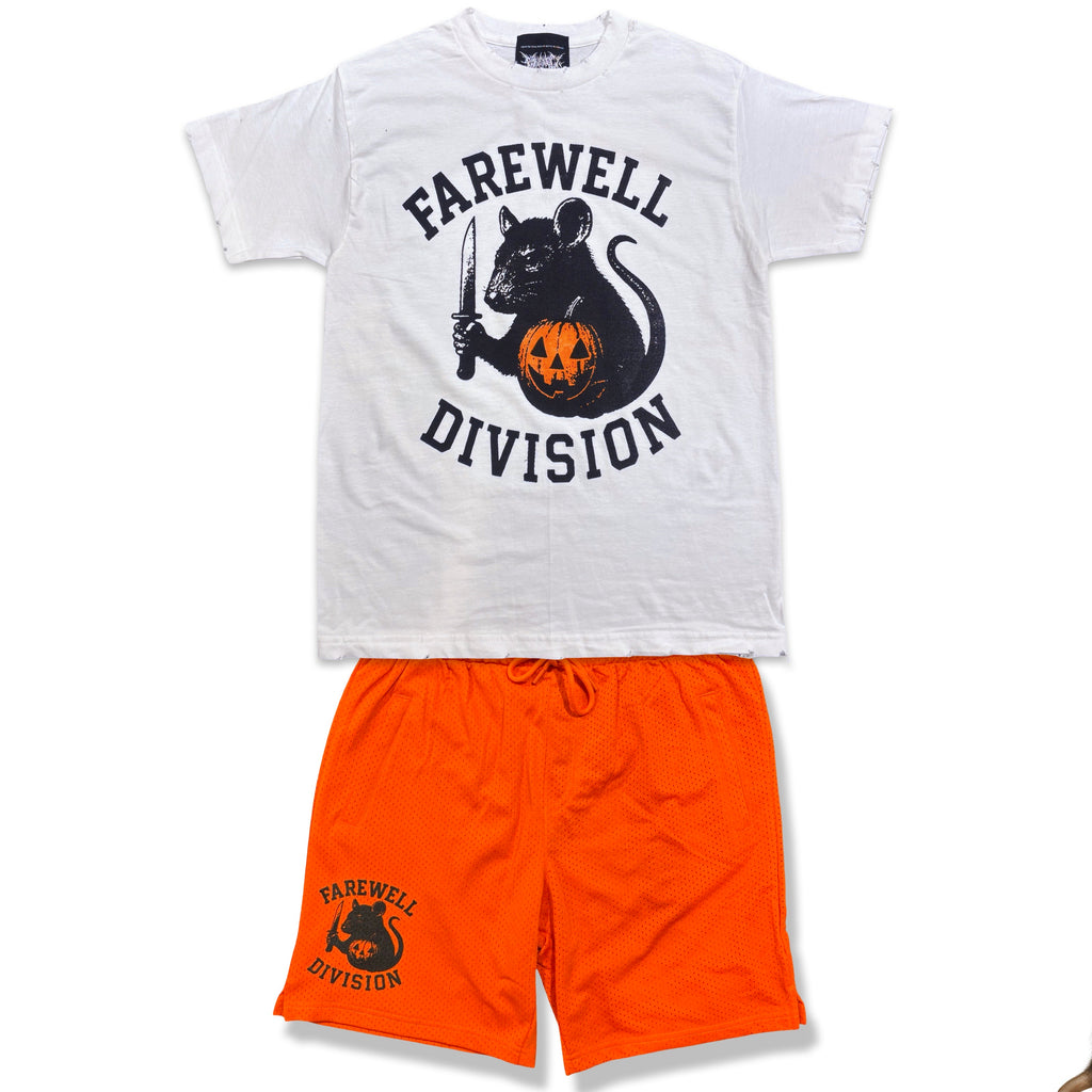 "Carving Rat" Halloween 2025 Shorts+Tee Set (limited 2 per size)