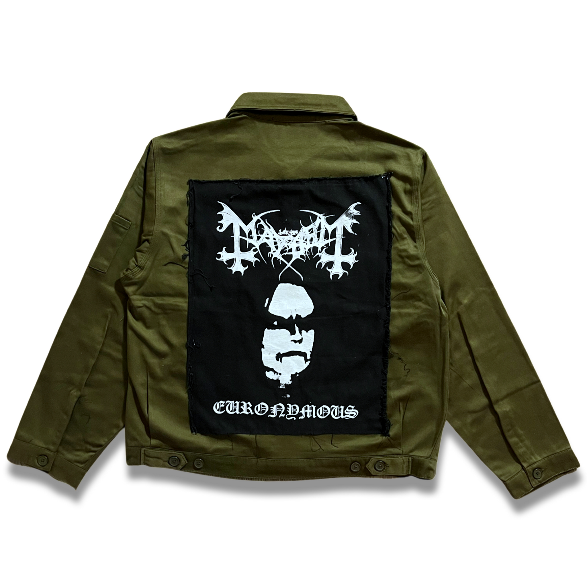 SHADOWED PATCHED SHOP JACKET