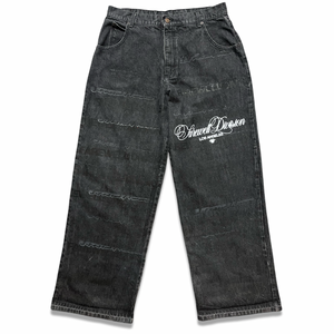 EXTRA BAGGY PRINTED VINTAGE DENIM 1of1
