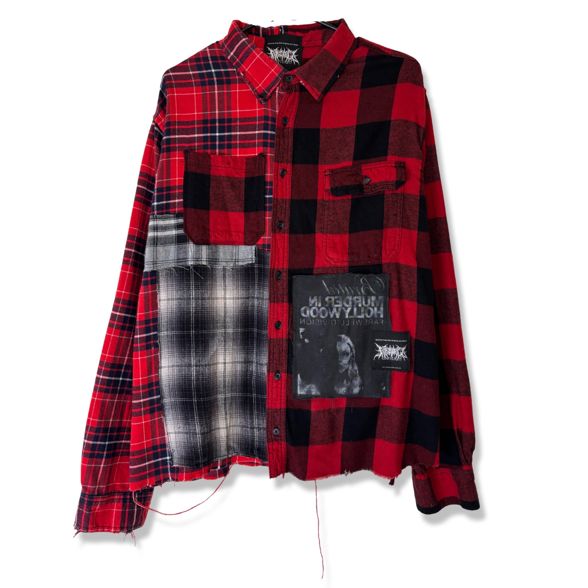 0.011425 PATCHWORK FLANNEL #1 (OVERSIZED) 1OF1