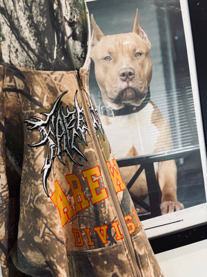0.092925 REAL TREE ZIP FRONT HOODIE 1of1 (XL)