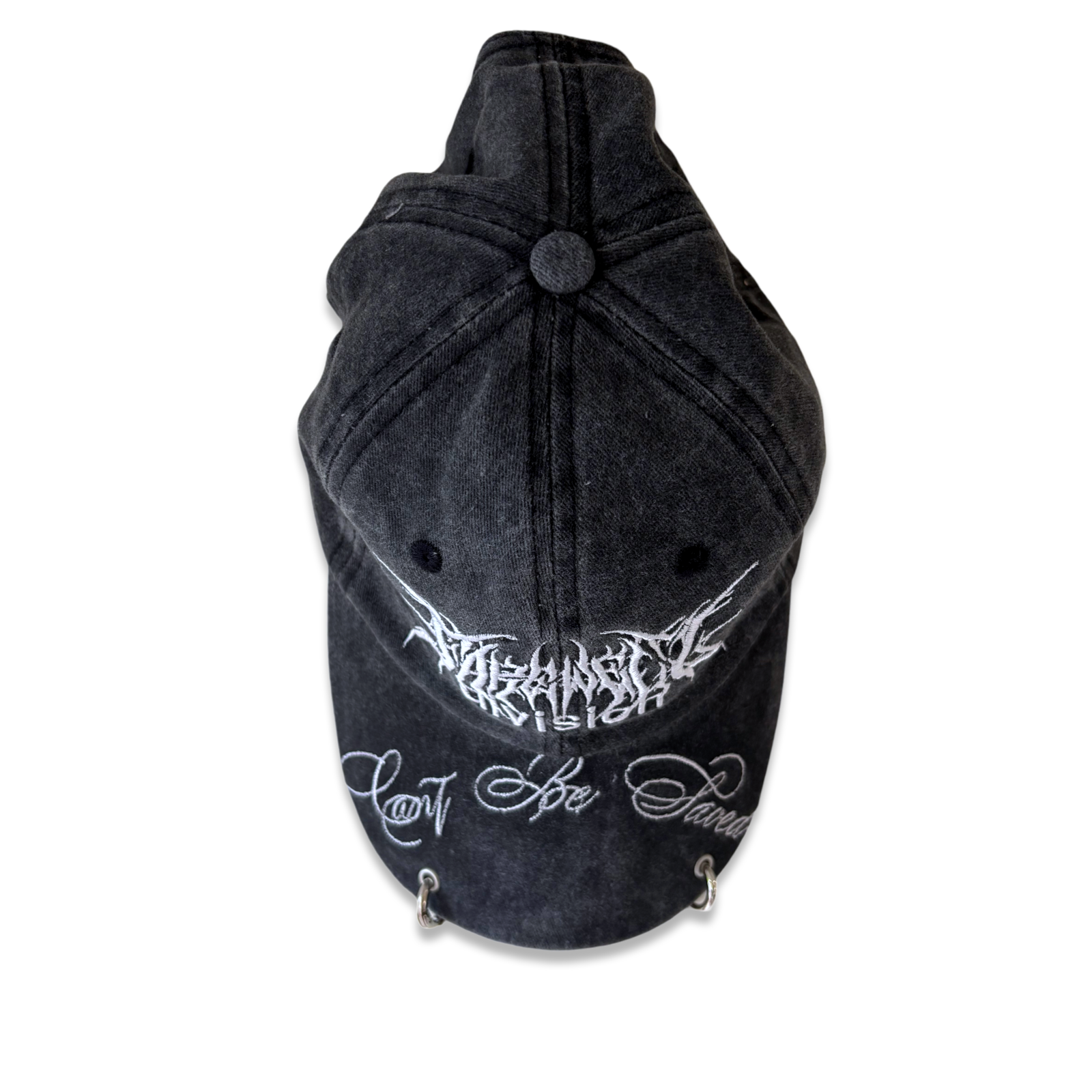 "CAN'T BE SAVED" EMBROIDERED O-RING HAT