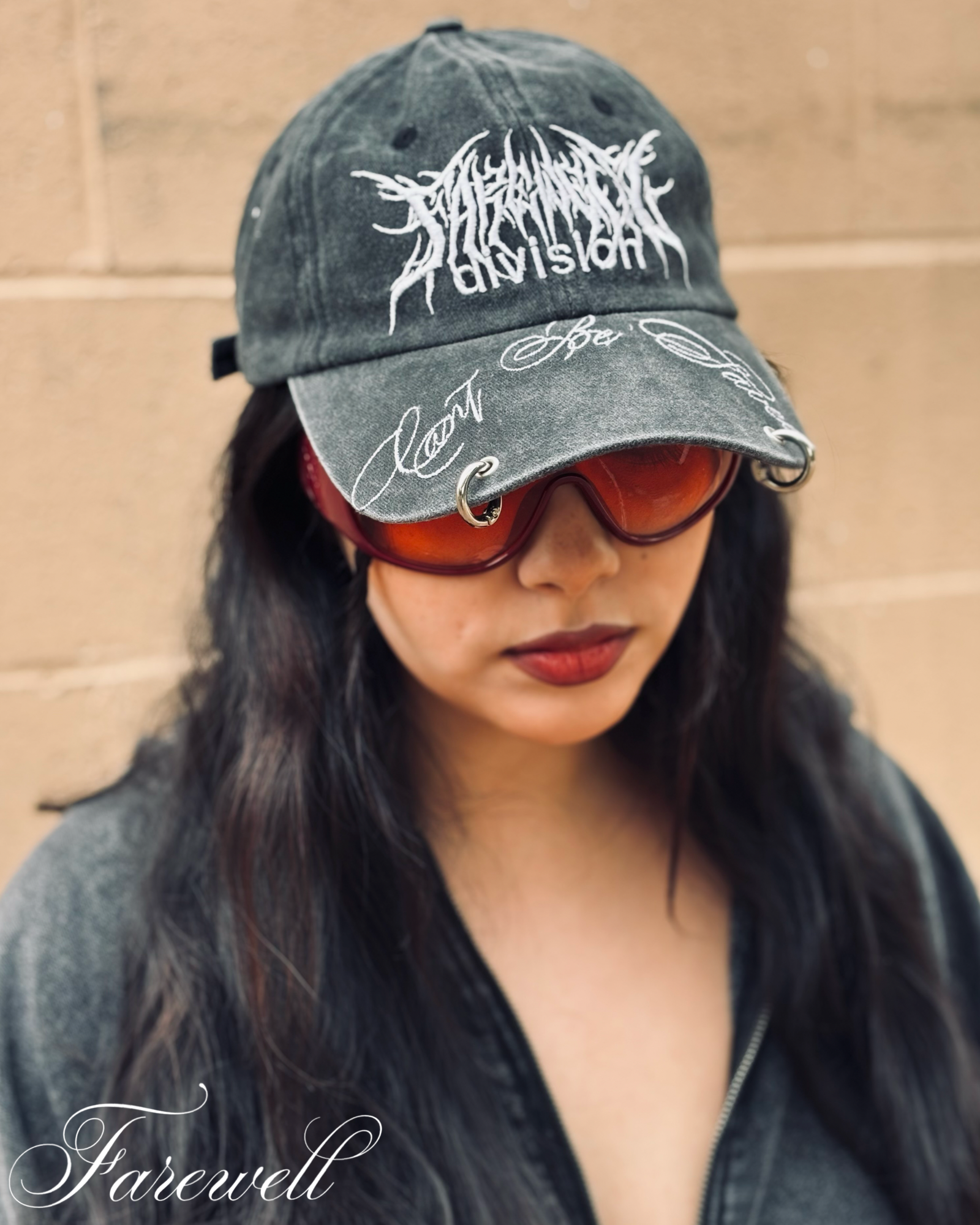 "CAN'T BE SAVED" EMBROIDERED O-RING HAT