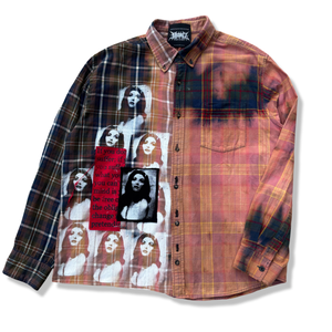 BLEACHED THRASH FLANNEL 1of1 (XL)