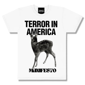 "TERRORS" TEE X MANIFESTO