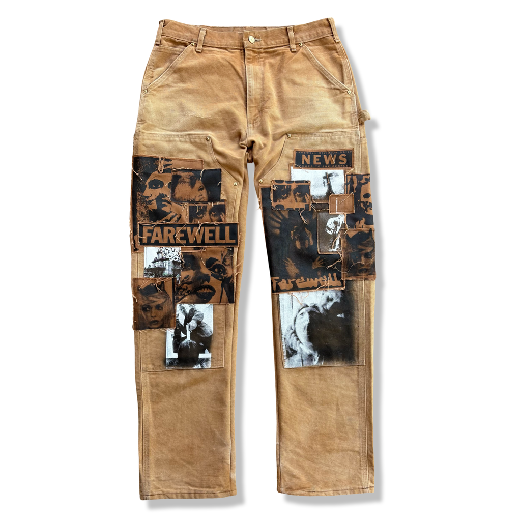 Vintage Patchwork Carhartt Double-knee Pants 1/1