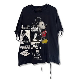 THRASHED VINTAGE MICKEY H.W. MASSACRE TEE