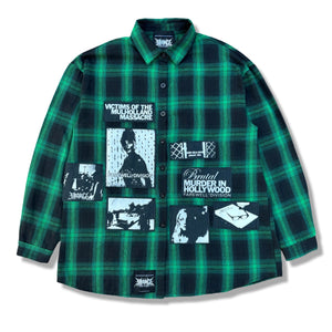 HOLLYWOOD MASSACRE VERDE VETRANO FLANNEL 1of1 (LARGE)