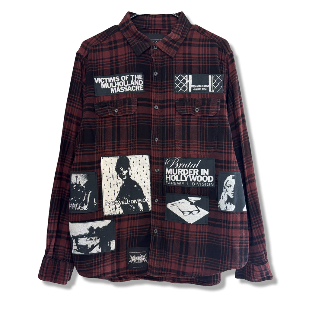 HOLLYWOOD MASSACRE: JUDSON WOODS FLANNEL 1of1 (XL)