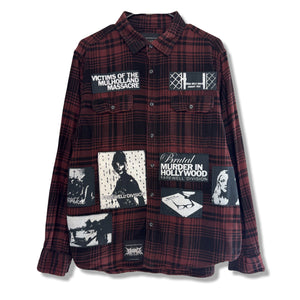HOLLYWOOD MASSACRE: JUDSON WOODS FLANNEL 1of1 (XL)