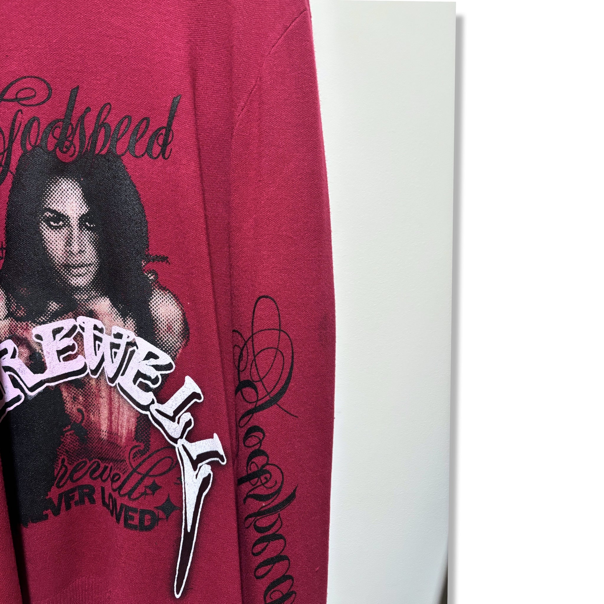GODSPEED ANGEL DISTRESSED SWEATER 1of1 (XL/XXL)