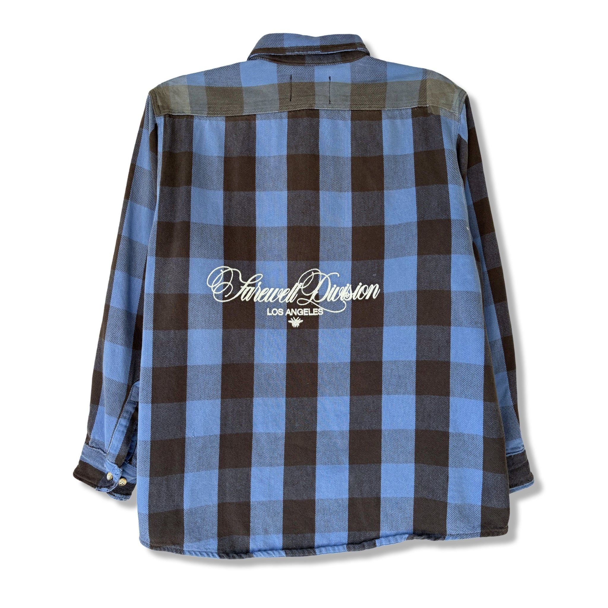 "CAROUSEL" DISTRESSED VINTAGE FLANNEL (1OF1 XL)