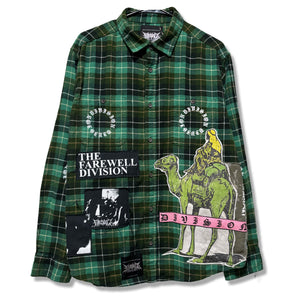 SILK-ROAD PATCHED LOGO FLANNEL 1of1 LARGE