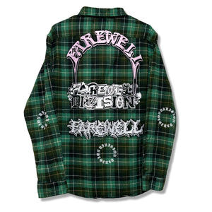 SILK-ROAD PATCHED LOGO FLANNEL 1of1 LARGE