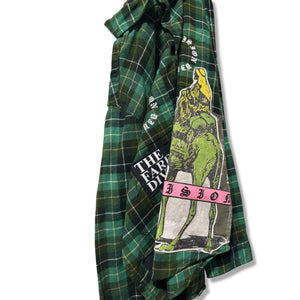 SILK-ROAD PATCHED LOGO FLANNEL 1of1 LARGE