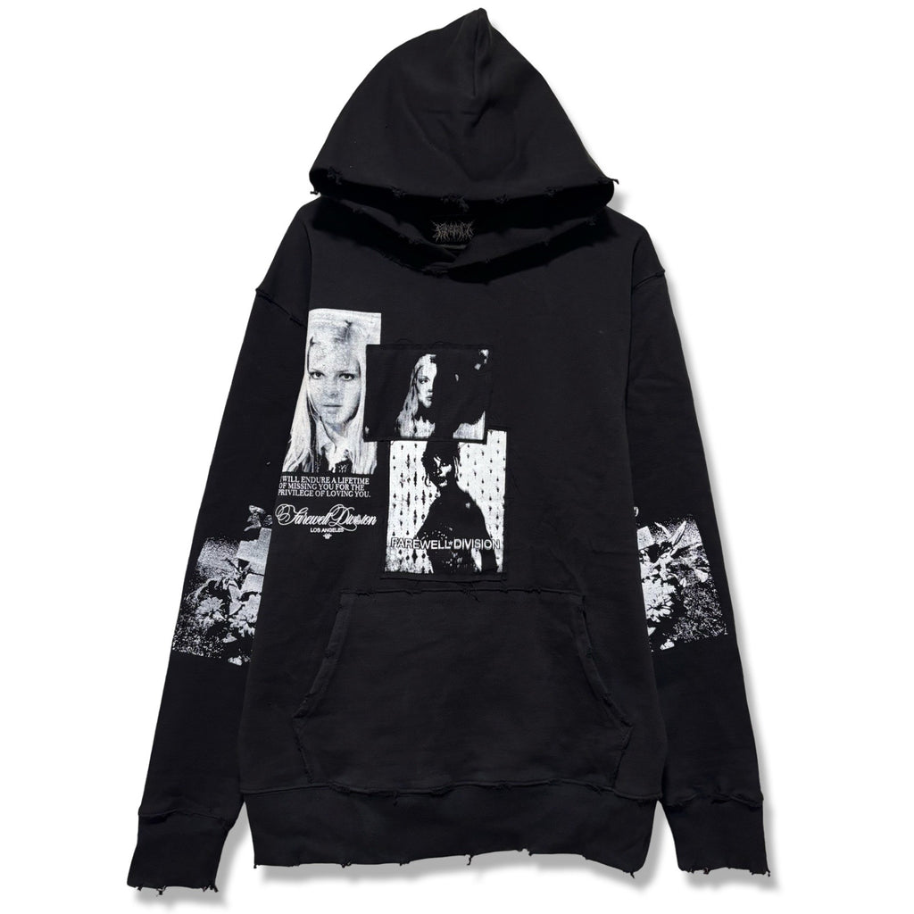 0.0730  "DIARY ENTRY" HEAVY HOODIE 10F1 (XL)