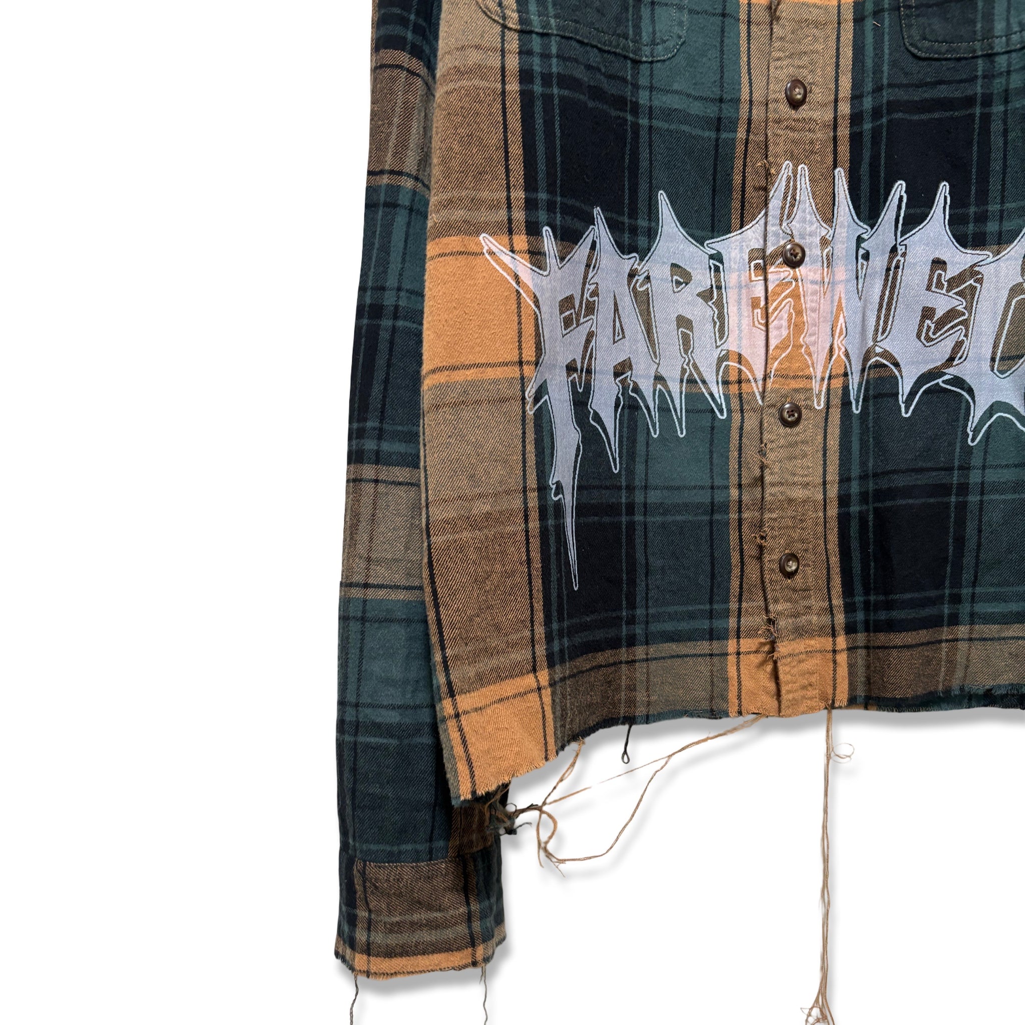 RAW EDGE ARCH LOGO FLANNEL 0.08925 1of1 (xl/xxl)