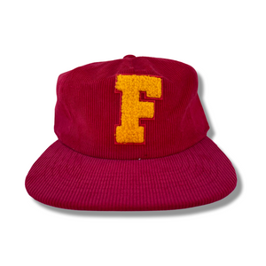 F PANEL RED CORD HAT