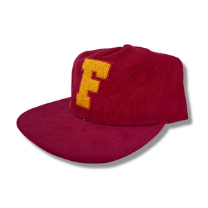 F PANEL RED CORD HAT