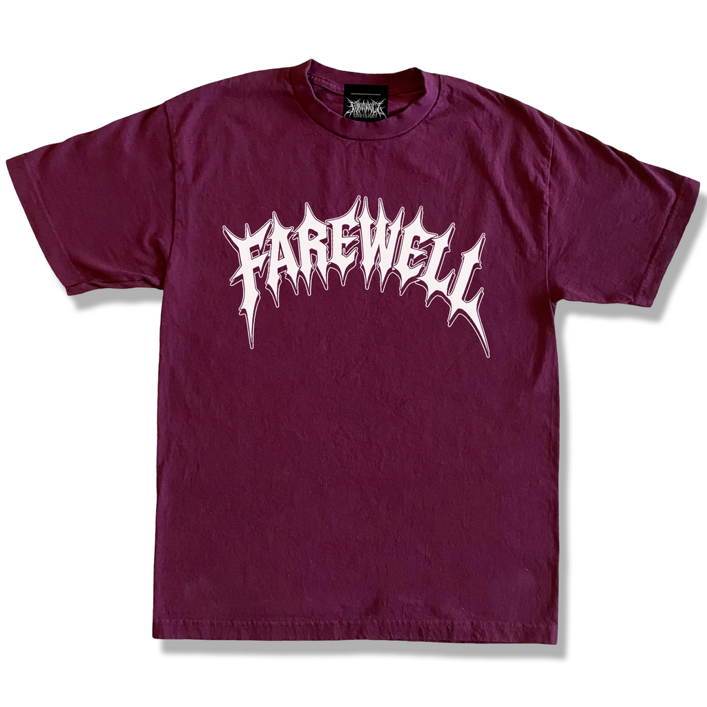 2025 ARCH LOGO TEE (BURGUNDY)