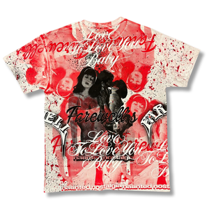 LOVE UUU FULL PRINT TOUR TEE