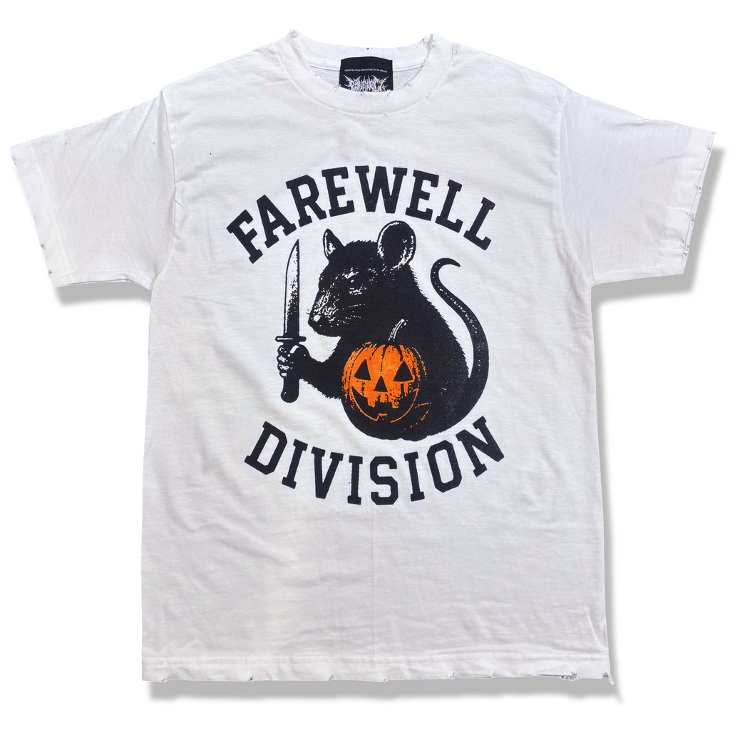 Carving Rat Distressed Tee (limited for Halloween 2025)