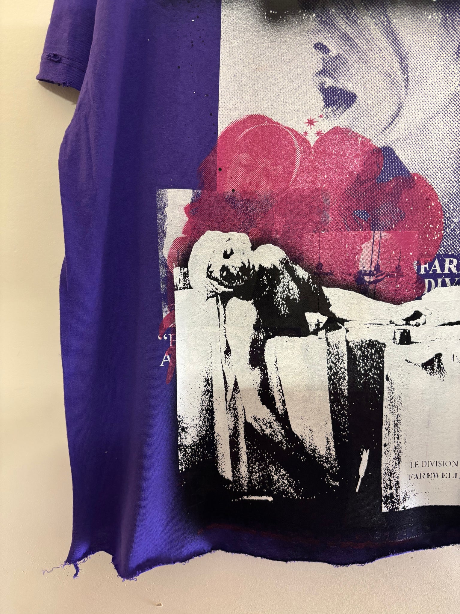 1OF1 TOUR TEE #8 (PURPLE) OVERSIZED XL