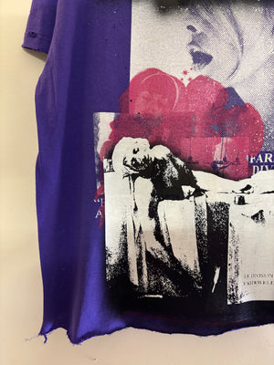 1OF1 TOUR TEE #8 (PURPLE) OVERSIZED XL
