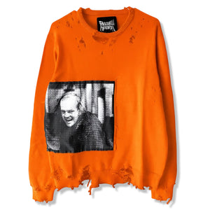 OVERLOOK DISTRESSED SWEATER *HALLOWEEN 2025 // 2 PER SIZE ONLY*
