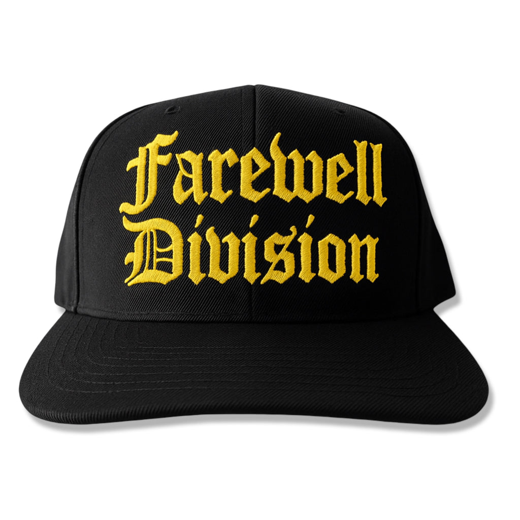 EMBROIDERED OLDE ENGLI$H SNAPBACK (CANARY) 1of3