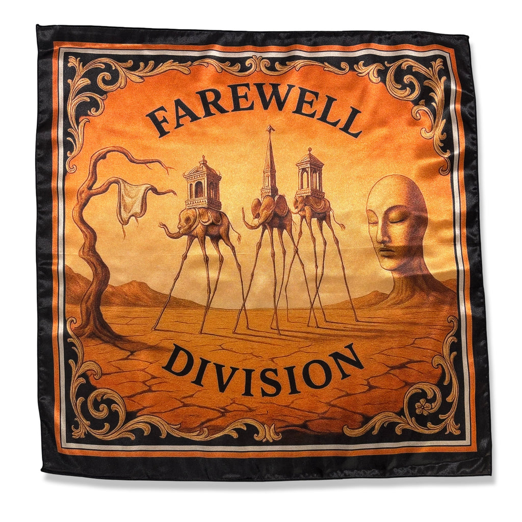 "MONSIEUR DALI" SATIN SCARF