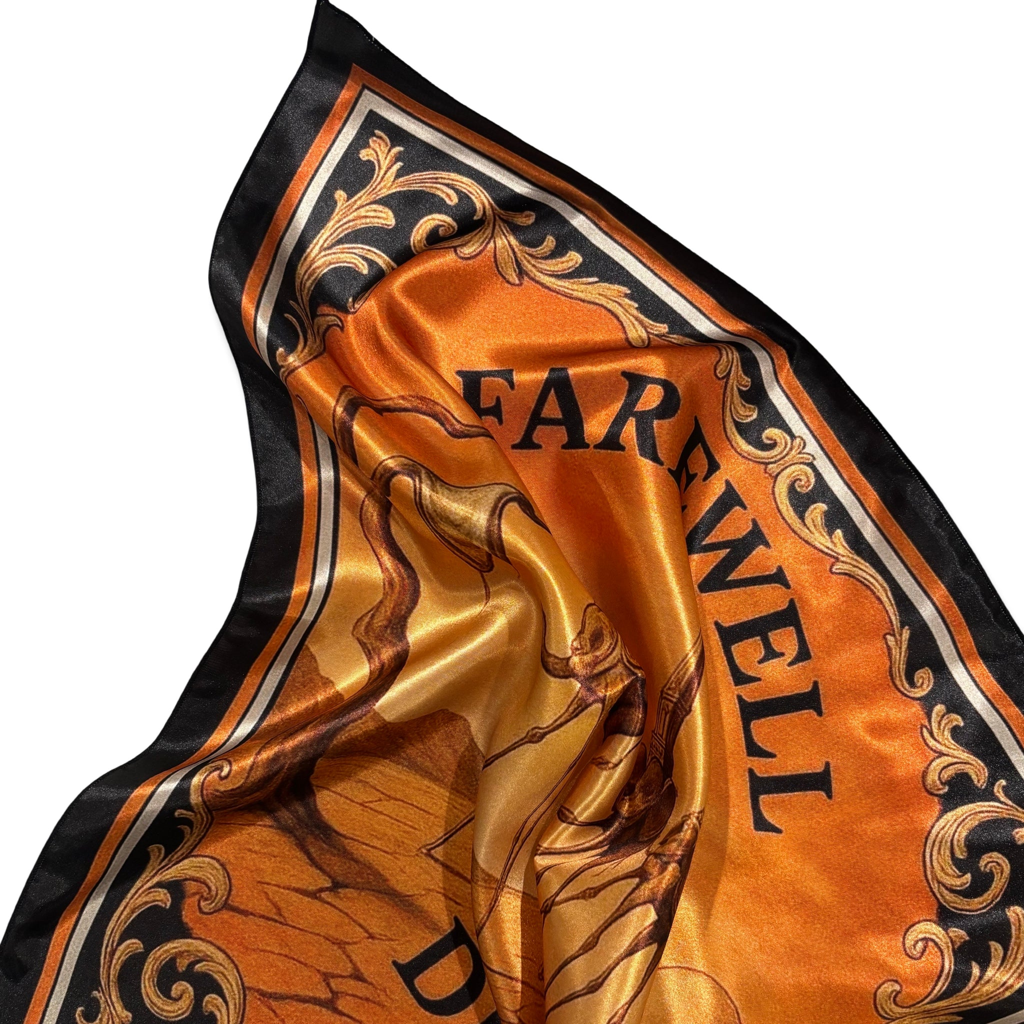 "MONSIEUR DALI" SATIN SCARF