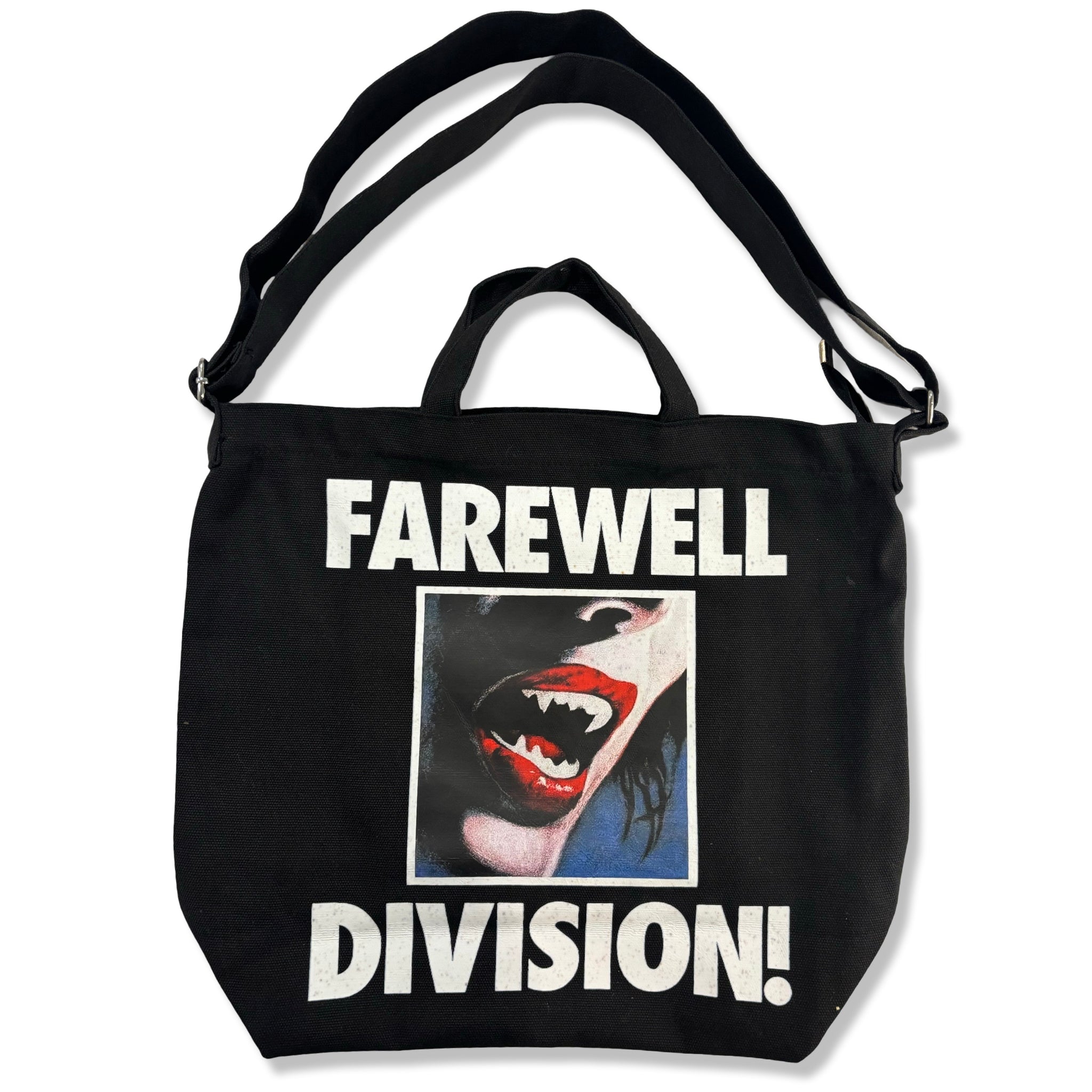 "LE FANGS" HEAVY CANVAS TOTE BAG