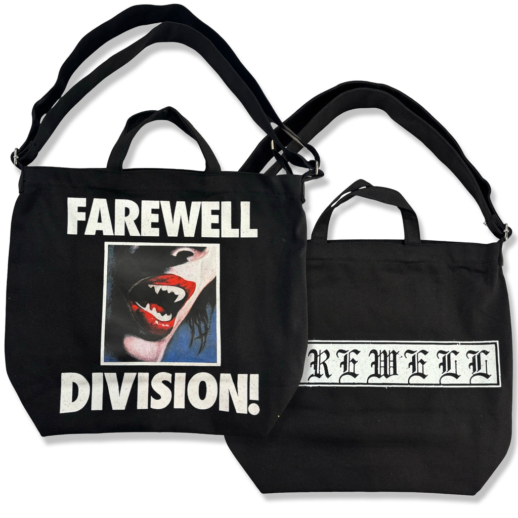 "LE FANGS" HEAVY CANVAS TOTE BAG
