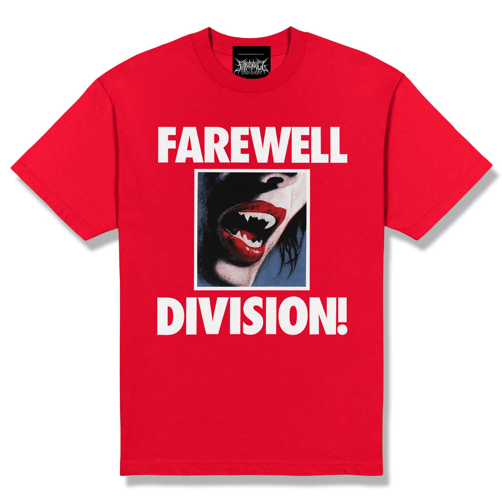 "LE FANGS" TSHIRT (RED)