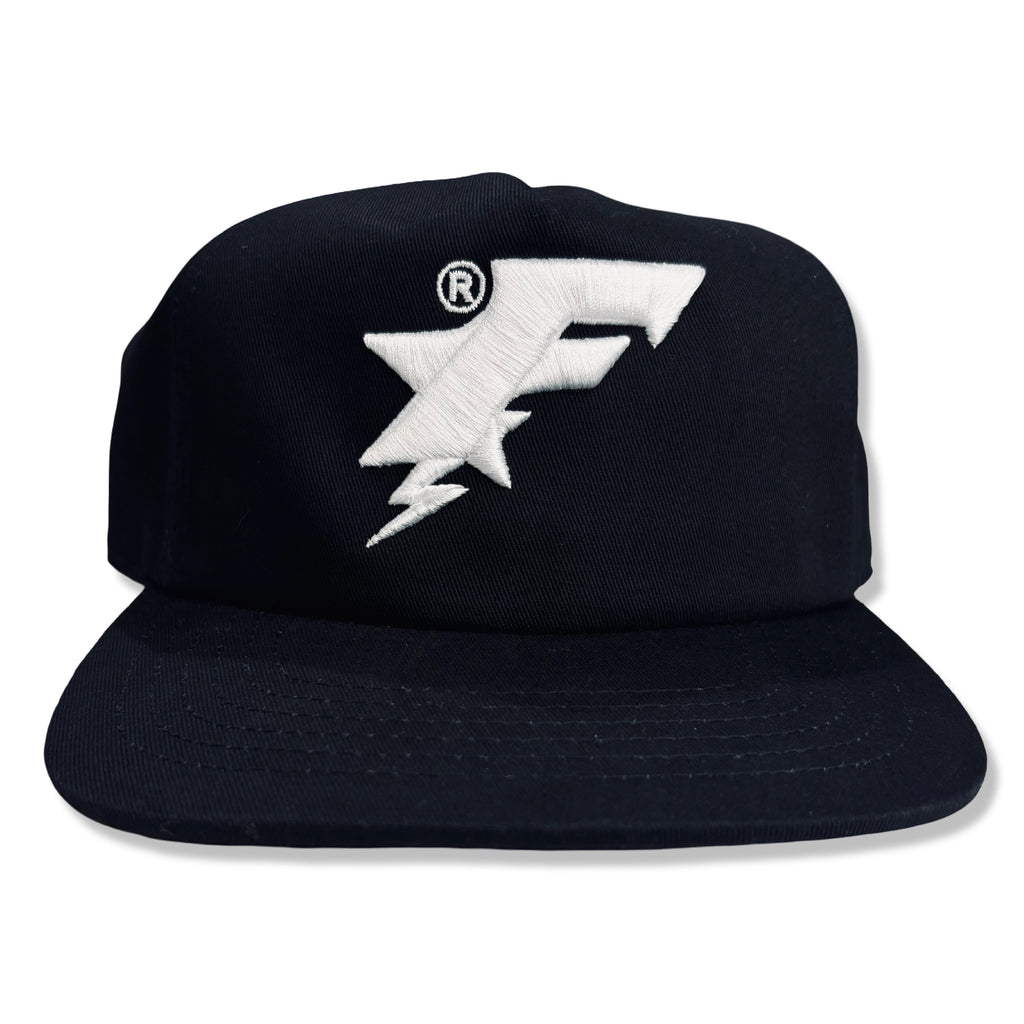 "F STAR" 3D EMBROIDERED HAT (BLACK)