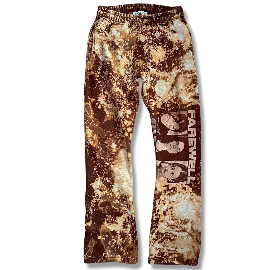 “mujer fatal” overdyed sweatpants