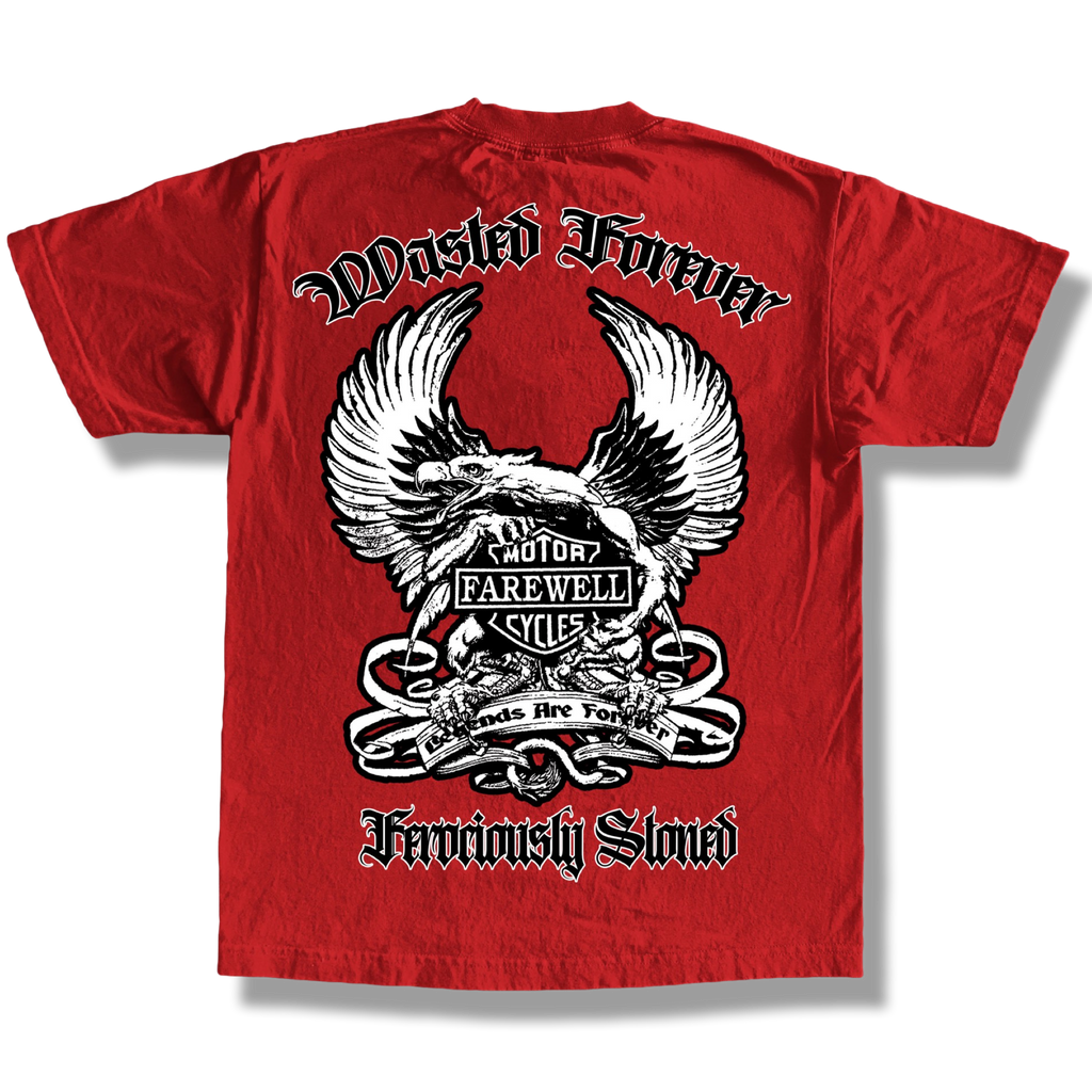IRON HORSE TEE (RED)