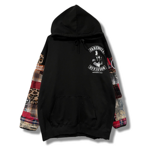 GRAVE ANGELS PATCHWORK HOODIE